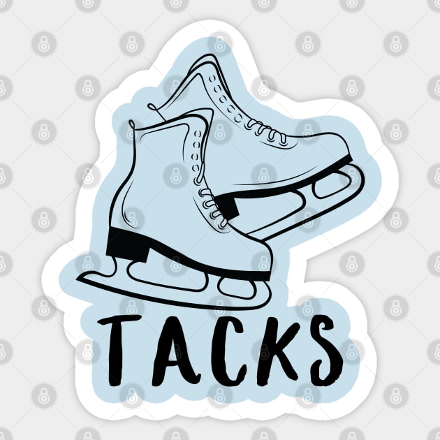 Tacks Sticker by Creatifly Graphic Tees